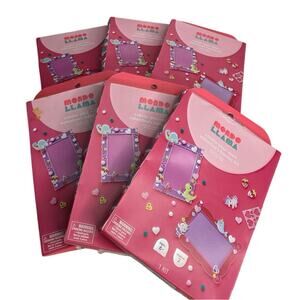 Mondo Llama Valentine Craft Kit Lot Kids DIY Picture Frame Kits Bundle